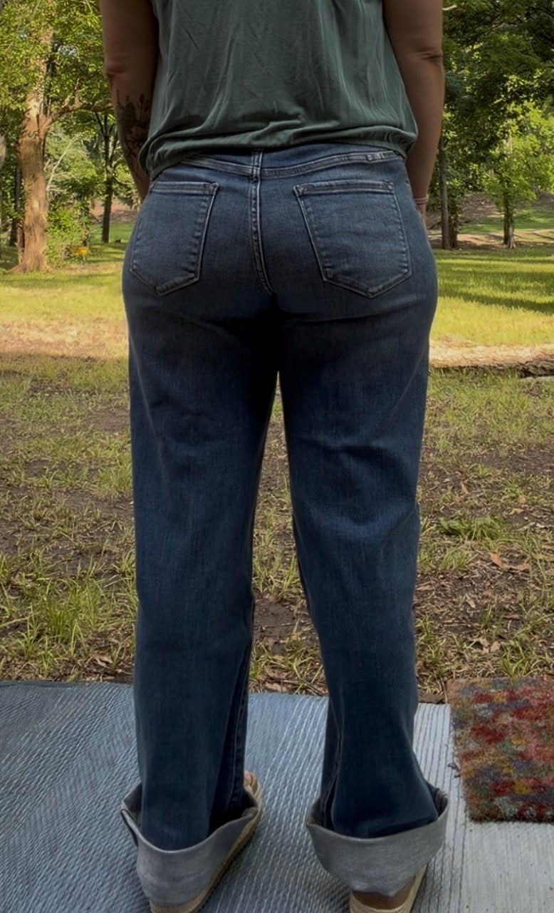 Cuffed Jeans