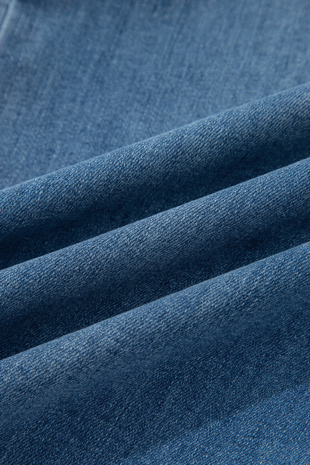 Ashleigh Blue Multi Buttons High Waist Wide Leg Jeans With Pockets