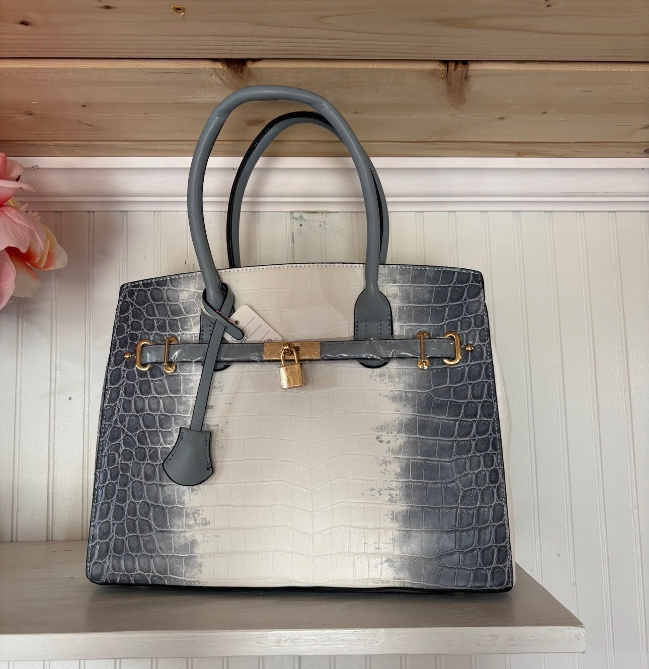 Croc Satchel
