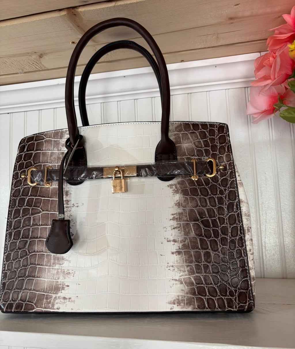 Croc Satchel