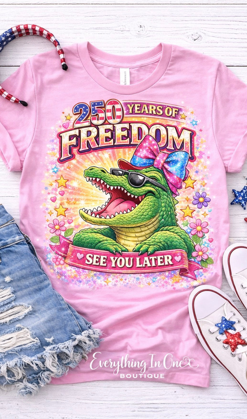 Fourth of July Gator