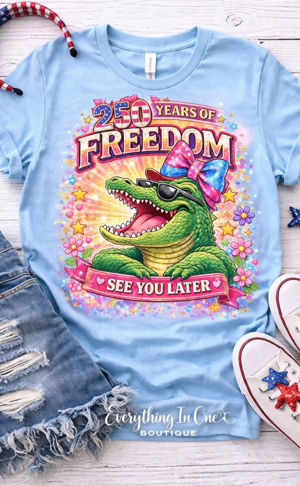 Fourth of July Gator